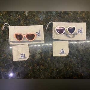 Baby/Toddler Sunglasses Set - Pink and White
